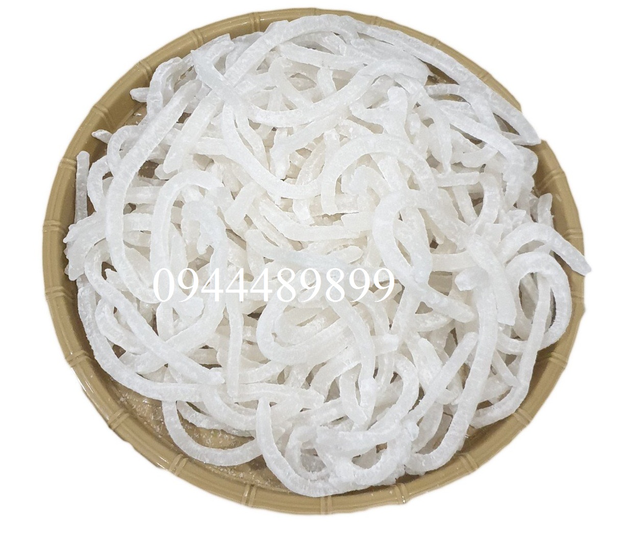 Mứt dừa non đặc biệt 500g - mứt tết - đồ ăn vặt