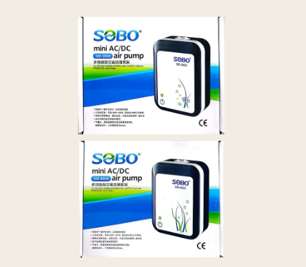 Máy sủi tích điện sobo sb-3000, sobo sb-4000 kèm dây sủi + quả sủi, máy sủi cho hồ cá cảnh