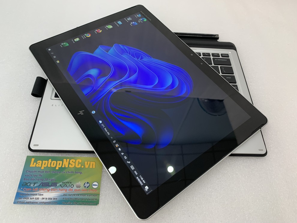 Laptop HP Elite x2 1012 G2 Core i5 7200U Ram 16G SSD 256G màn hình 12.3