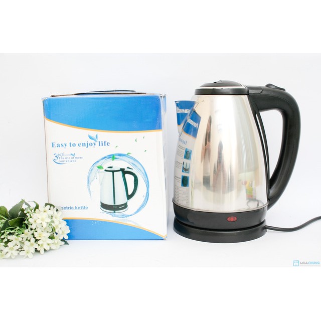Ấm đun nước siêu tốc 1.8 lít 1500w bảo hành 12 tháng