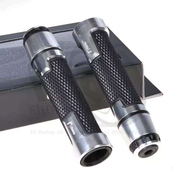 Bao tay Rizoma kèm gù - phù hợp ghi đông 22mm, phụ tùng đồ chơi moto classic