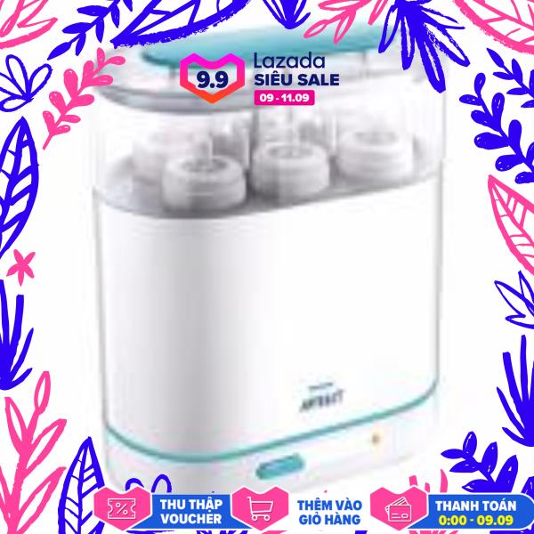 Máy tiệt trùng bình sữa 3 trong 1 Philips Avent 284.02