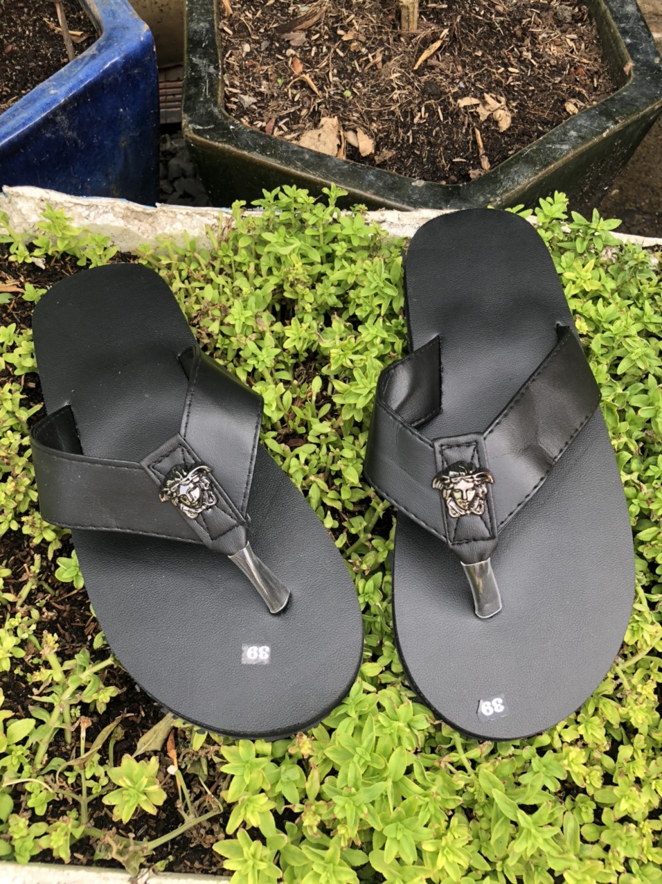 [FREESHIP + HOÀN TIỀN 50K] sandal đồng nai  dép kẹp nam ( đế đen quai đen ) size từ 37 nam đến 43 nam