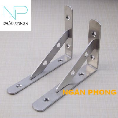 [HCM]CẶP GIÁ ĐỠ INOX 201- 4MM