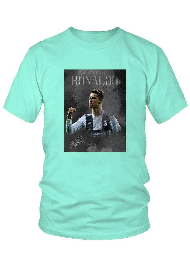 Áo thun nam cao cấp in hình Cristiano Ronaldo Cr7 Mẫu 10 (Đủ màu)