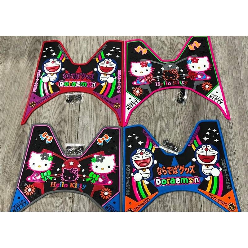 Thảm lót chân vario vision kiểu doremon kitty - dochoixemay