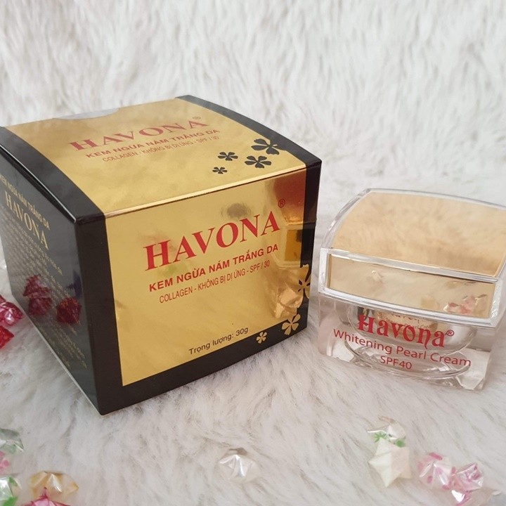 Kem Ngừa Nám Trắng Da Havona Collagen SPF30