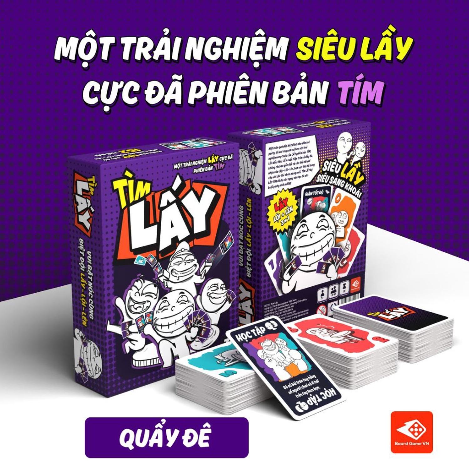 Tìm lấy - đã có lầy nhưng nay còn lầy hơn | board game vn