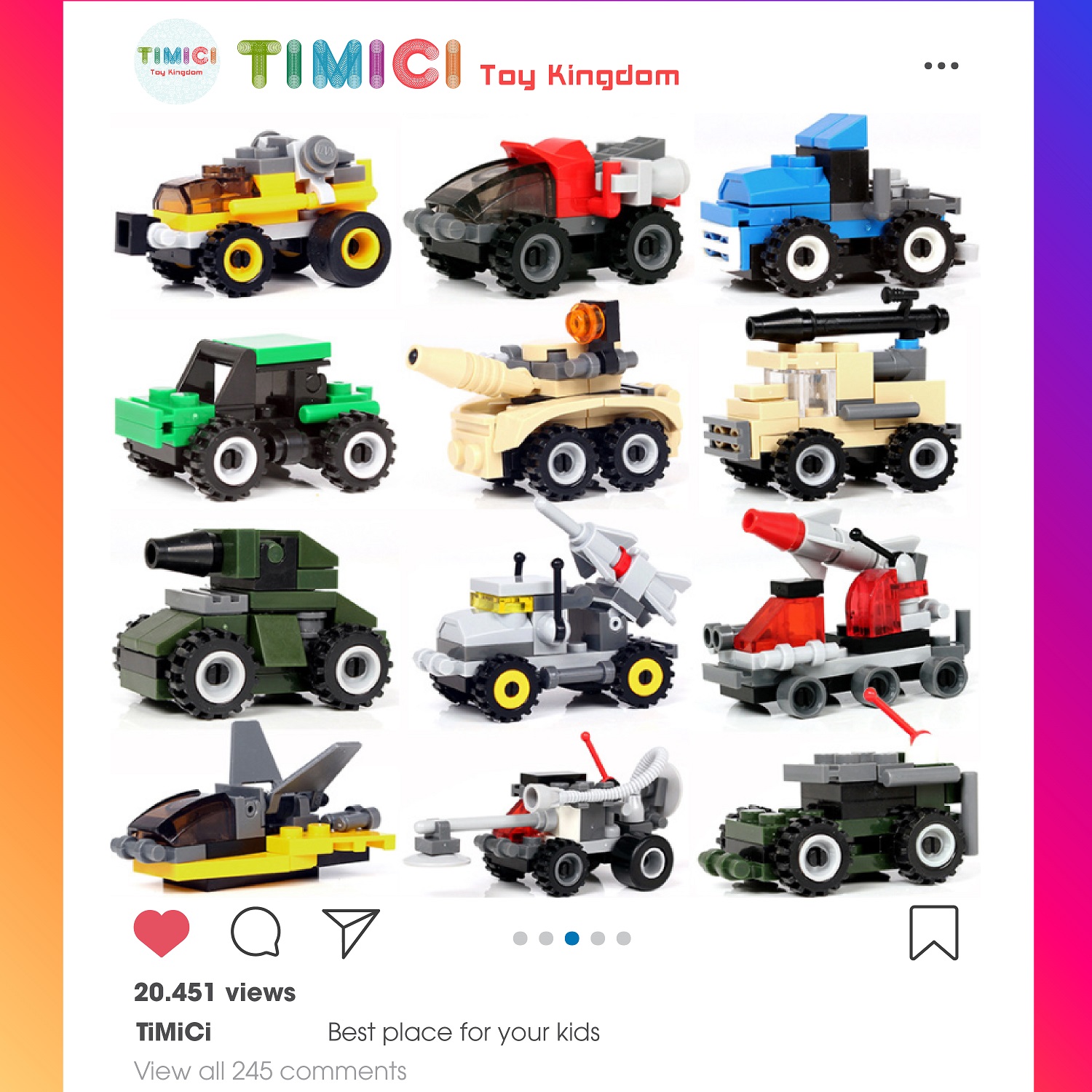 [LG031] Đồ chơi lego  xếp hình xe quân sự các loại mini cho bé giá rẻ