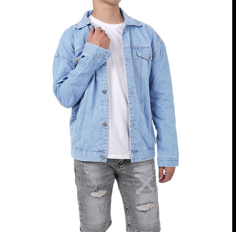 Áo khoác nam Shopnguyenhanh vải denim dày dặn không xù form chuẩn kiểu dáng trẻ trung (HÀNG CAO CẤP) CÓ SIZE LỚN
