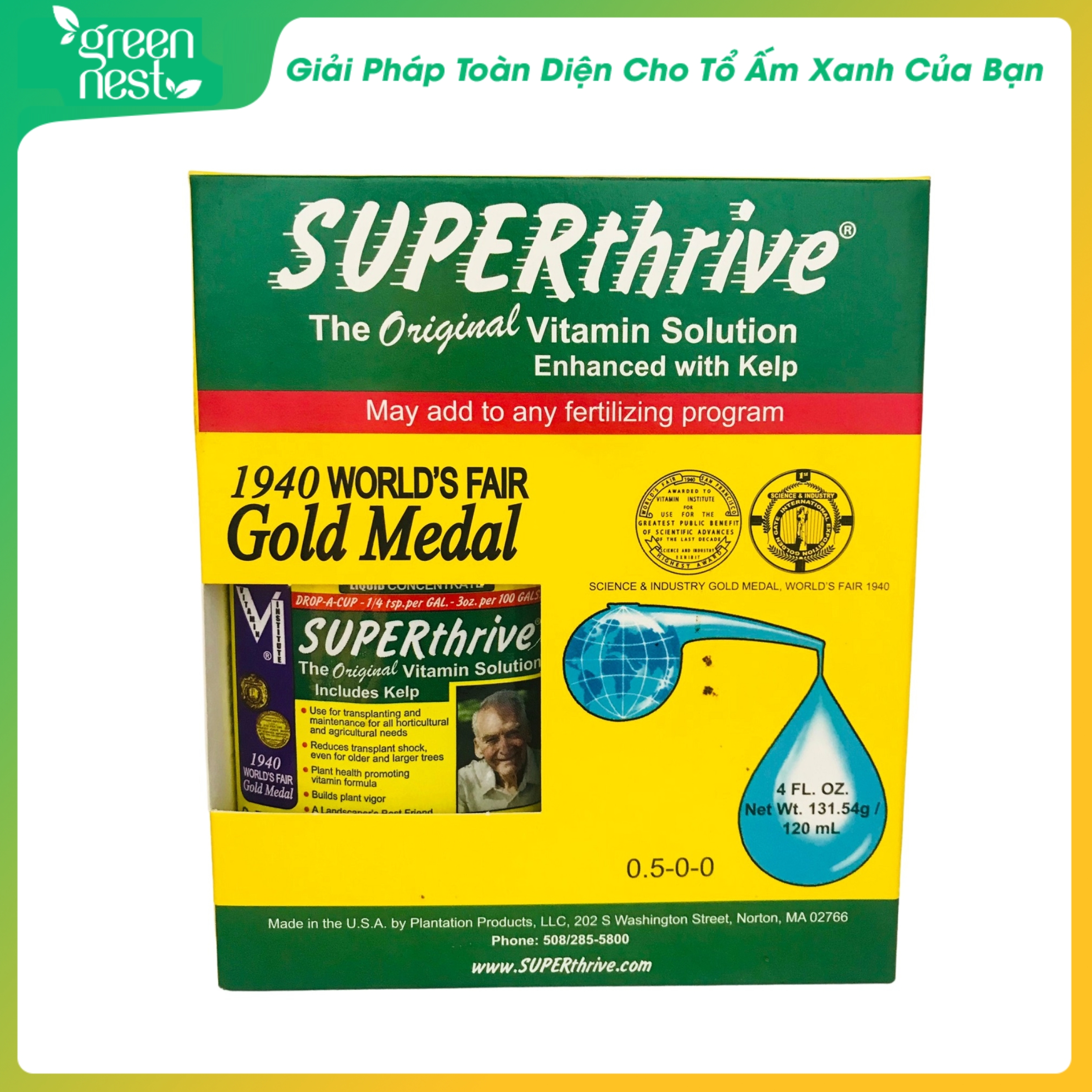Superthrive 120ml - phân bón lá kích ra chồi, rễ, hoa cho lan, cây ăn trái