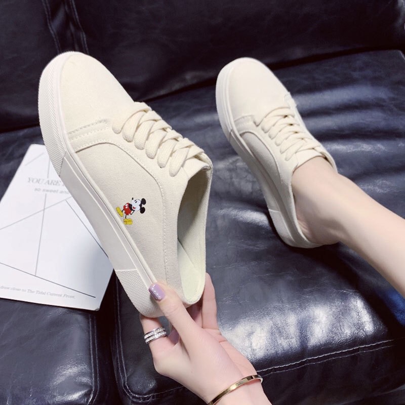 Giày đạp gót micky mouse