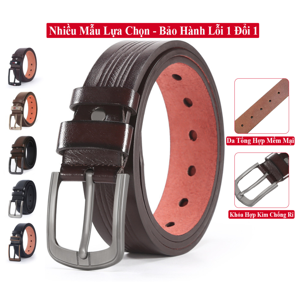 Thắt lưng nam da mềm cao cấp khóa kim hợp kim chống rỉ mẫu khóa kim classic, dây thắt lưng nam dây đục lỗ cổ điển, dây nịt da nam, nịt lưng da nam, nịt nam da mềm cao cấp, dây lưng nam, nịt da nam, dây nịt nam cao cấp