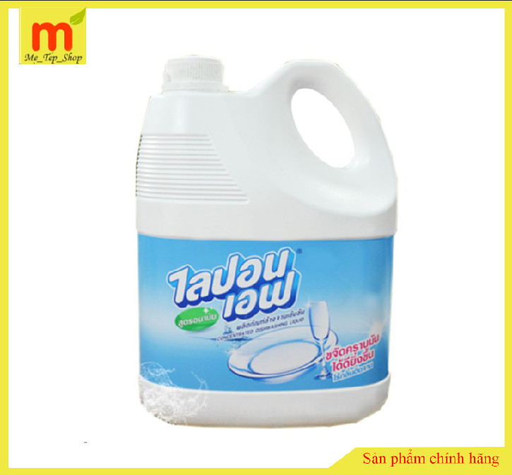Nước rửa chén lipon thái lan - 1 can lipon thái lan 3,6l không mùi