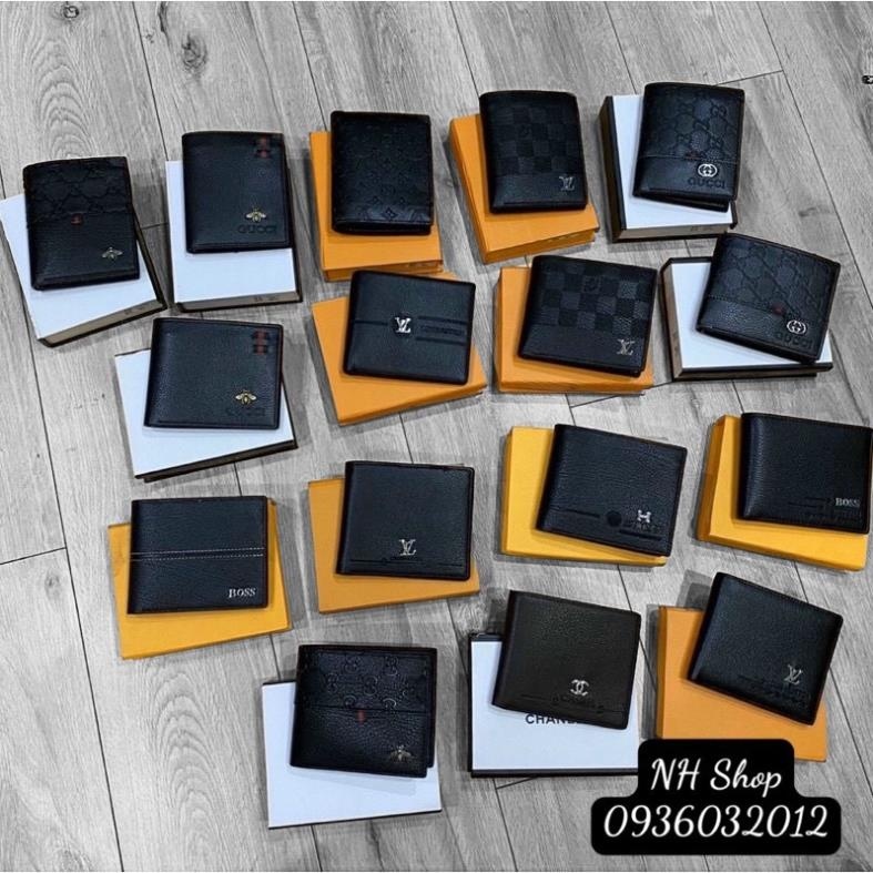 ✣  Ví Nam Cao Cấp Bóp Da Nam Đựng Tiền Cao Cấp [FullBox] dáng đứng dáng ngang nhiều ngăn tiện dụng ⚡