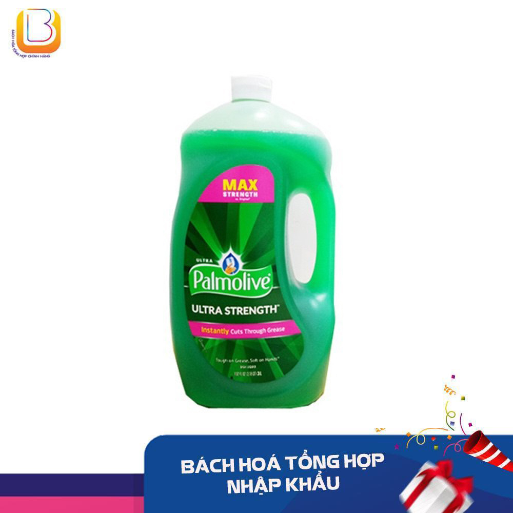 Nước rửa chén palmolive ultra strength 3 lít mỹ