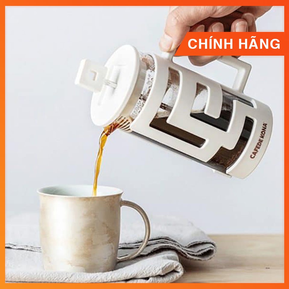 Bình French Press pha cà phê hãng Cafede Kona