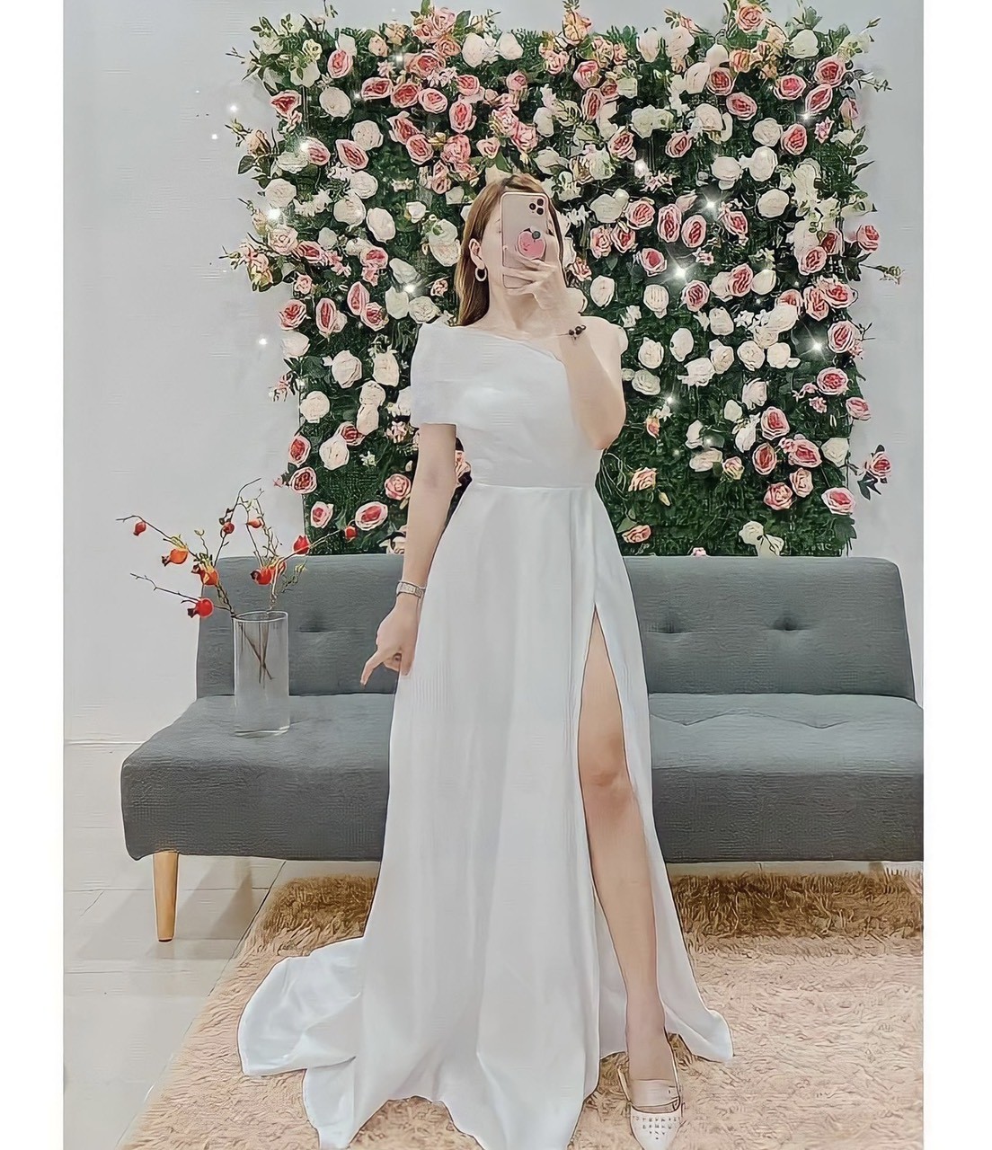 đầm dạ hội phi phối voan kiếng xinh sang chảnh hót như hình ldt1133