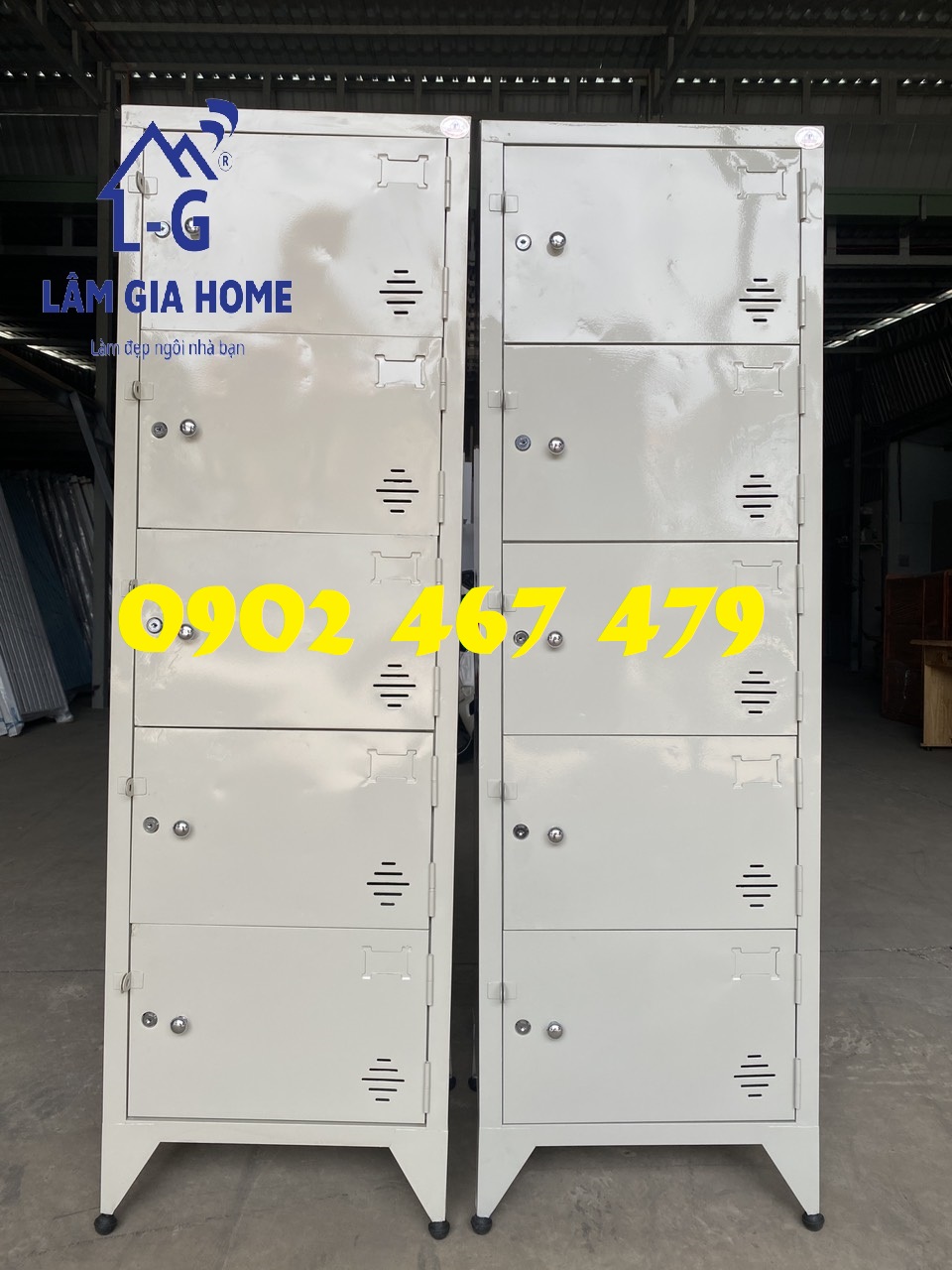 TỦ HỒ SƠ LOCKER 5 TẦNG CAO 1M63 NHỎ ĐỰNG TÀI LIỆU XỊN