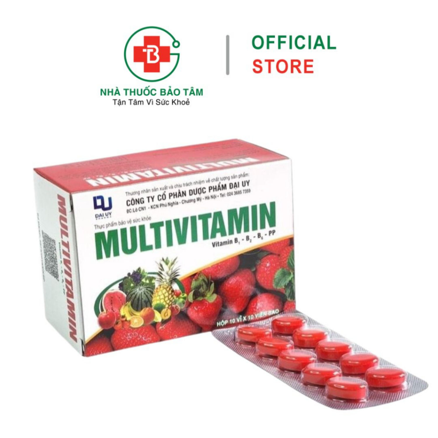 Vitamin tổng hợp Multivitamin DAIUY bổ sung vitamin