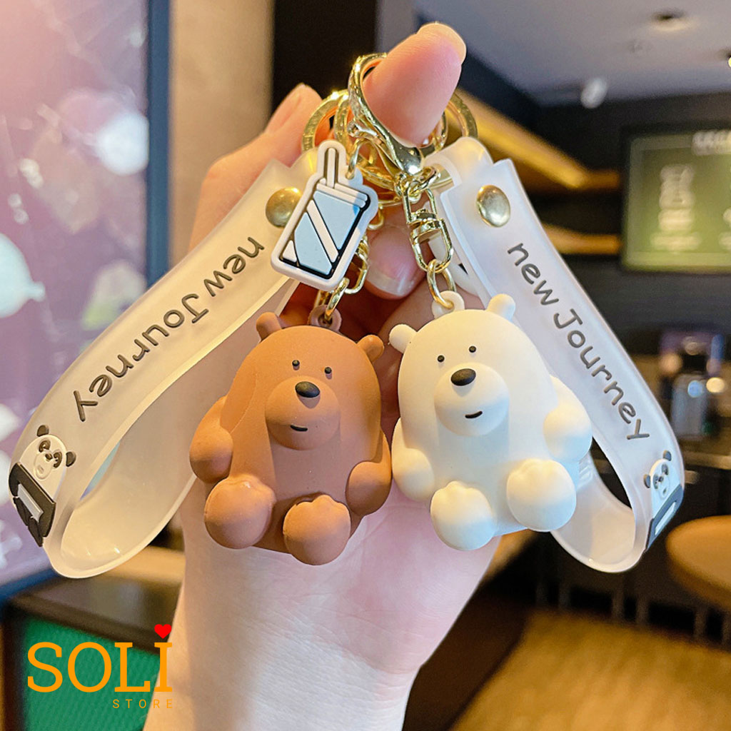 Móc khóa We are Bear ngộ nghĩnh MK44