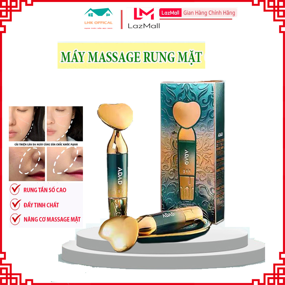 Máy Massage Nâng Cơ Da Mặt, Máy Massage Mặt Đẩy Tinh Chất ADAD Nâng Cơ