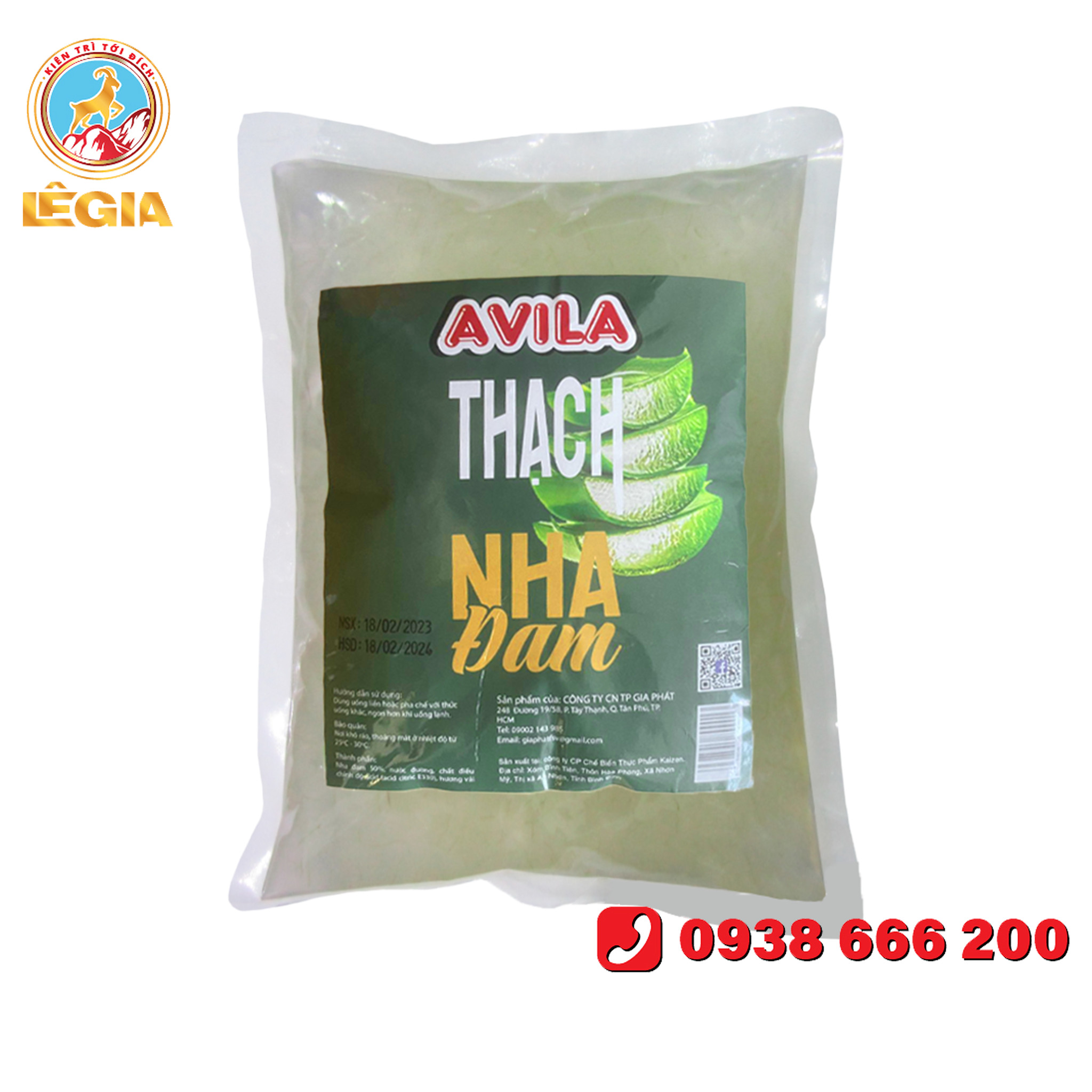 Thạch nha đam avila 1kg