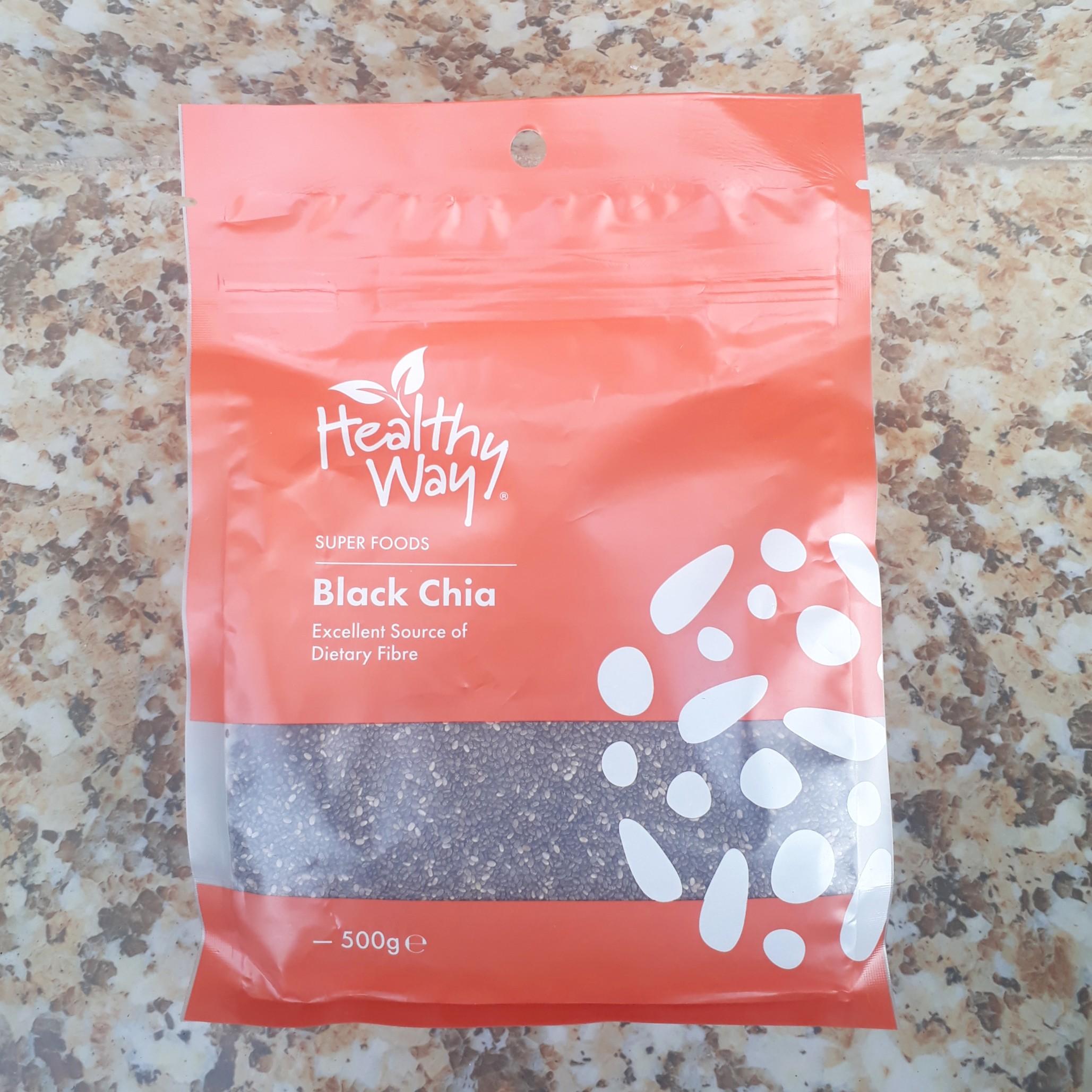 [HCM]Hạt chia đen Healthy Way Black Chia 500g