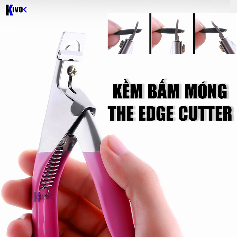 Kìm Bấm Móng Tay Giả Nail The Edge Cutter - Kềm Cắt Móng Bột Gel / Kềm Bấm Móng Giả Tay Chân- Kivo