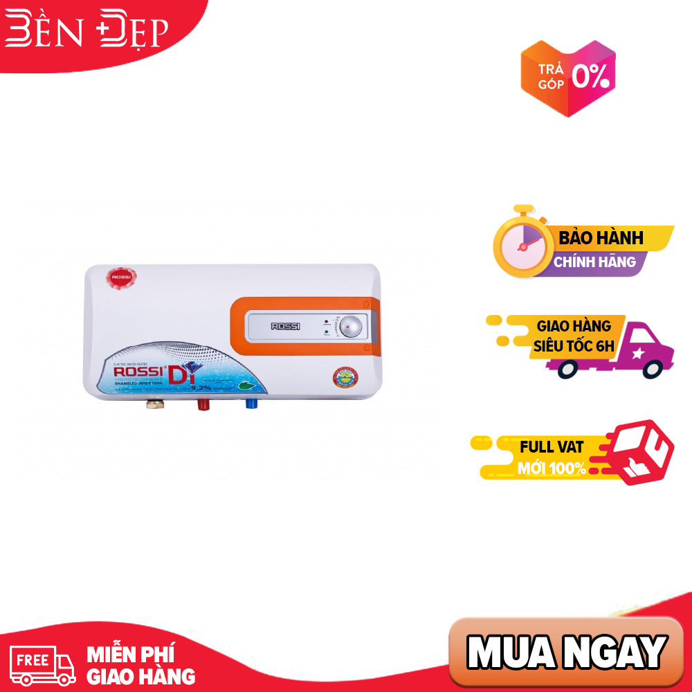 Bình nước nóng chống giật rossi 20 lít r20di