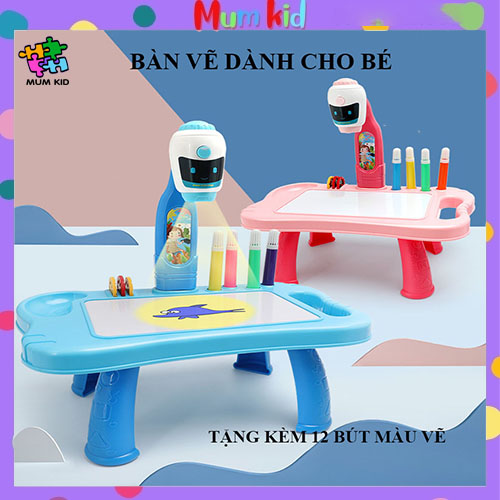 Bàn vẽ thông minh, bàn vẽ có đèn chiếu cho bé, giúp trẻ sáng tạo, phát triển trẻ em, bảo hành 6 tháng lỗi đổi mới trong 7 ngày đầu.