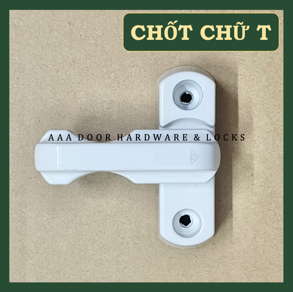 Chốt gạt chữ t an toàn cửa nhựa lõi thép upvc