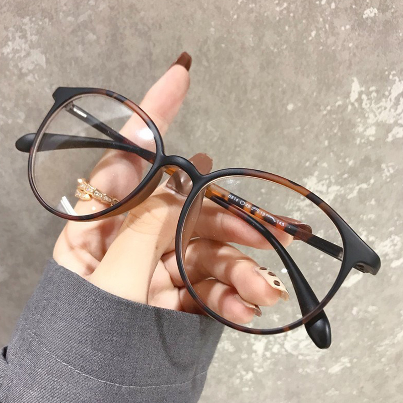 🌸Kính cận Phụ nữ thời trang mới Flat Light Glasses Mens Flat Light Proof Blue Light YINSAF🌸