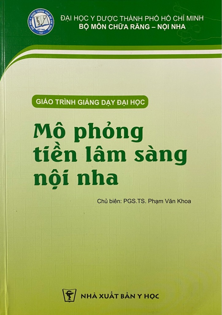 Sách Mô phỏng tiền lâm sàng nội nha