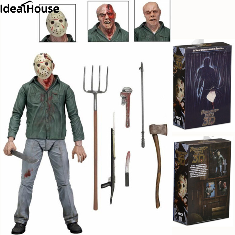 IDealHouse Friday Jason Voorhees Action Figure Horrible Movie 3d Model