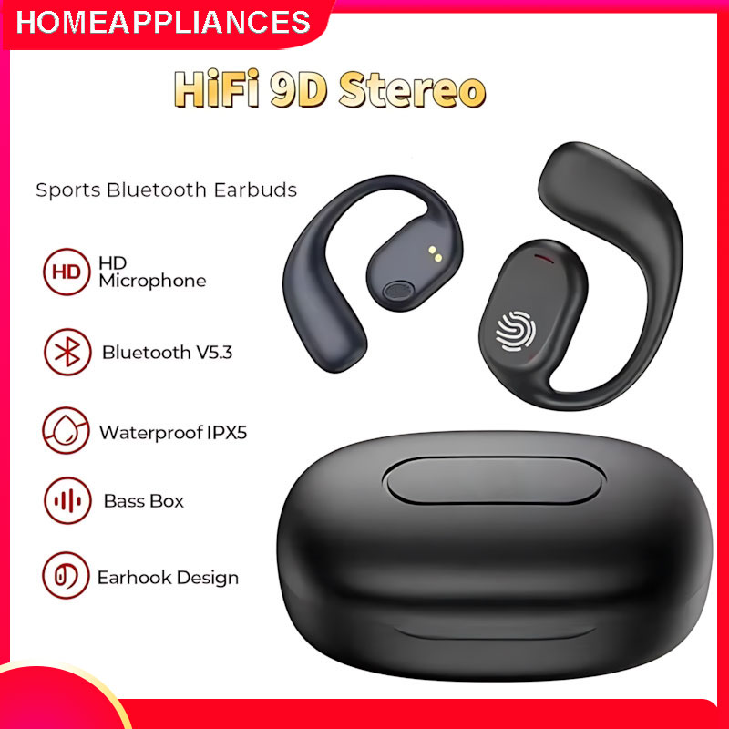 Tai nghe Bluetooth GT280 Treo Vành Tai, Không Rơi, Chống Nước, Hộp Sạc Pin Trâu, Hỗ Trợ Micro To Rõ