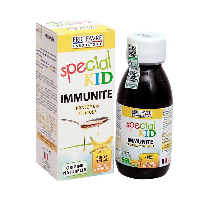 Siro Tăng Cường Miễn Dịch Cho Trẻ Special Kid Immunite Eric Favre 125Ml