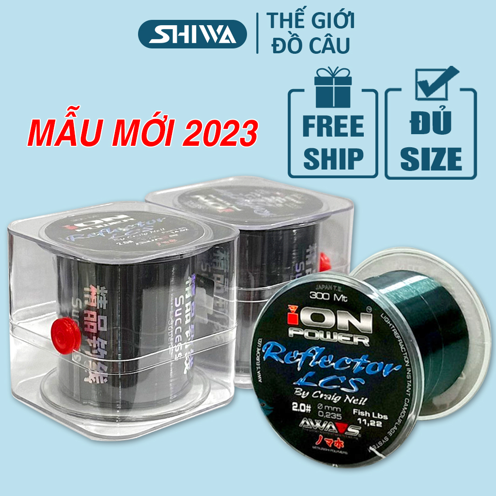 Dây Cước Câu Cá Tàng Hình - Dây Cước Câu Cá Siêu Bền ION POWER 300 Mét Đủ Size : 1.0 - 2.0 - 3.0 - 4.0 - 5.0 - 6.0 - 7.0 - 8.0 - 9.0 - 10 Thế Giới Đồ Câu