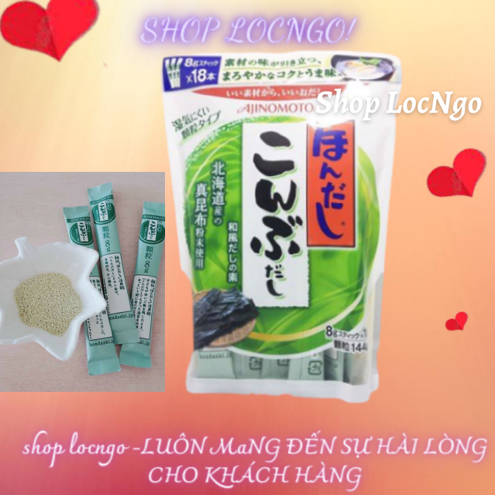 Hạt nêm rong biển Ajinomoto Nhật Bản-144gr by Shop LocNgo
