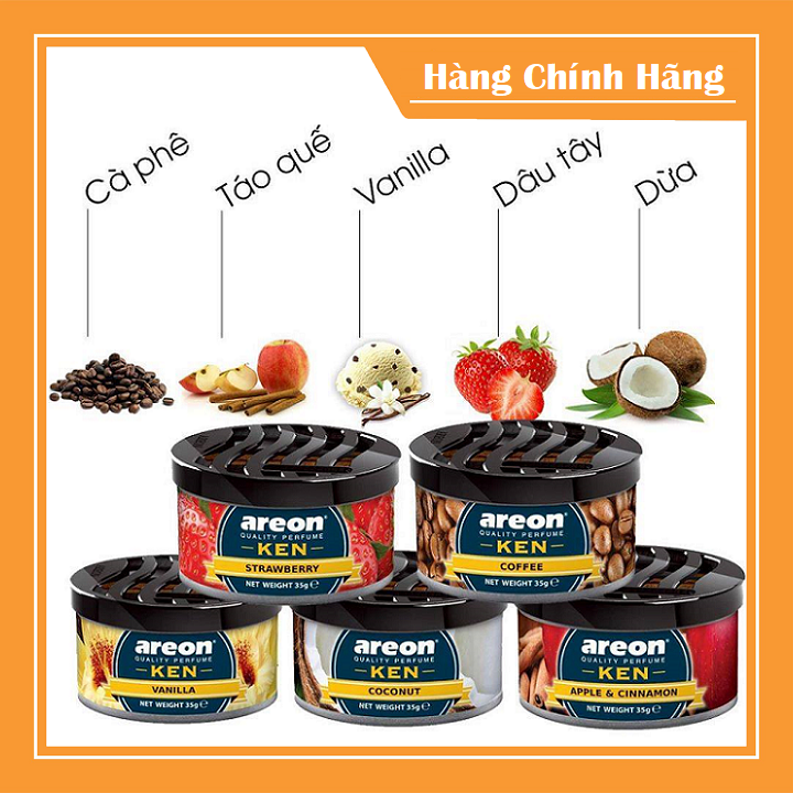 Sáp thơm phòng, sáp thơm ô tô areon sáp thơm xe hơi areon khử mùi ôtô cao cấp
