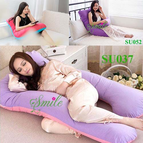 Gối ôm bà bầu smile su037