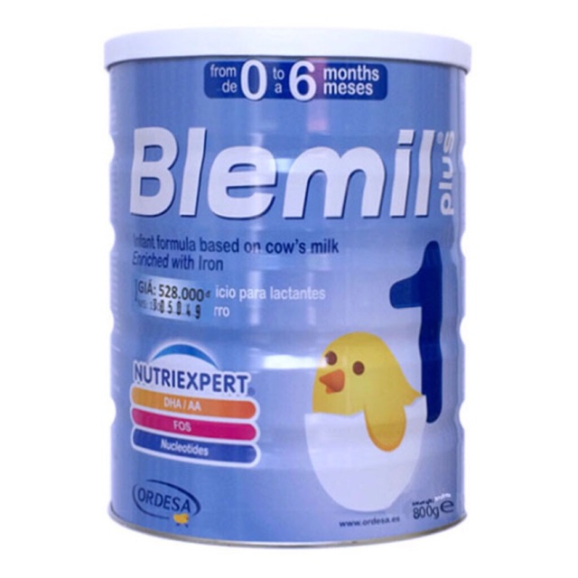 Sữa blemil số 1 800g