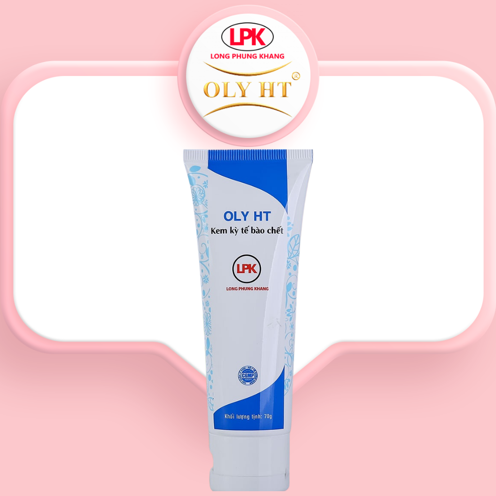 Kem tẩy tế bào chết cho da mặt oly ht chính hãng kem kỳ tế bào da chết 70g