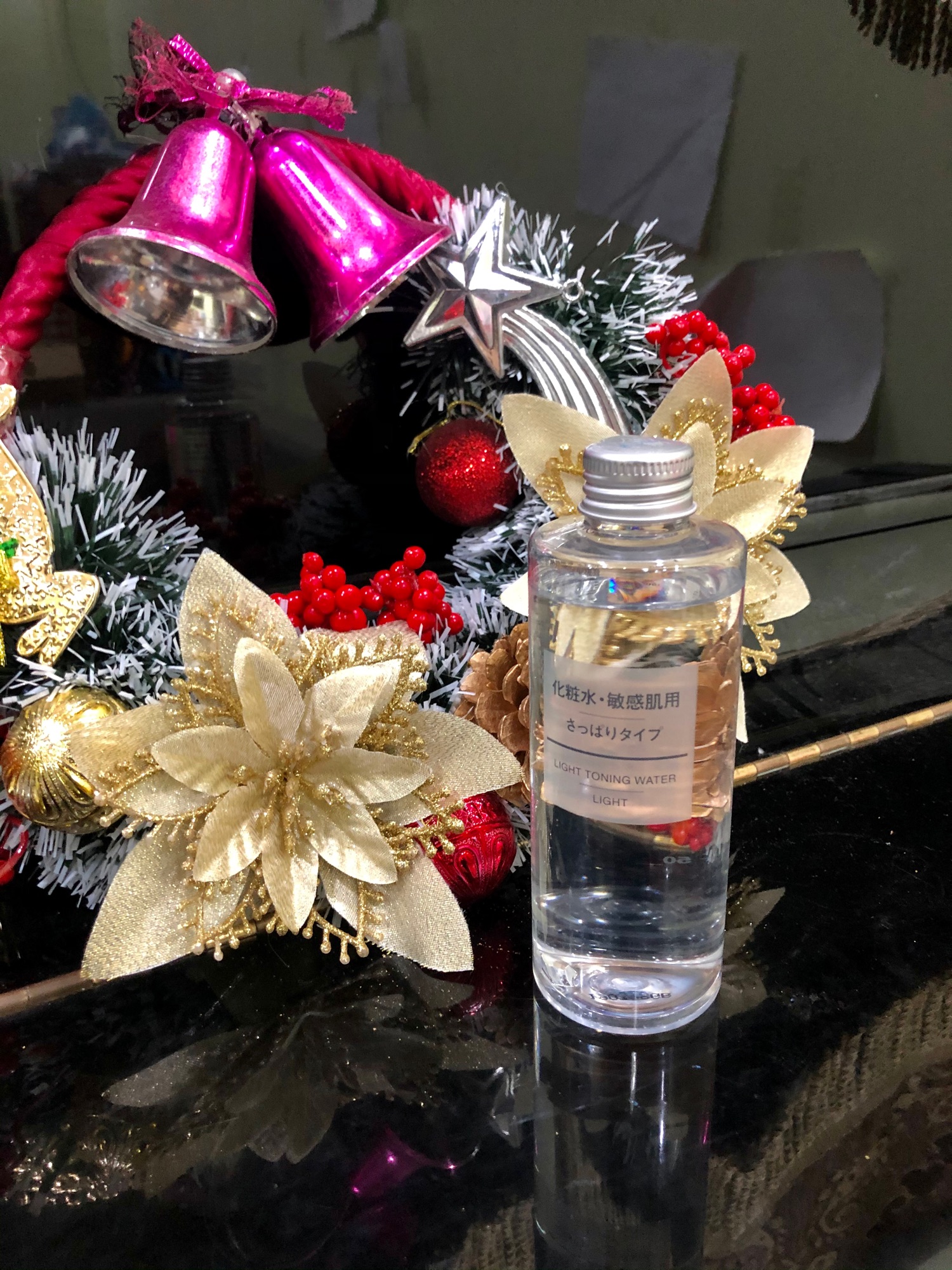 Nước Hoa Hồng Muji Light Toning Water Light 200ml hàng nội địa Nhật