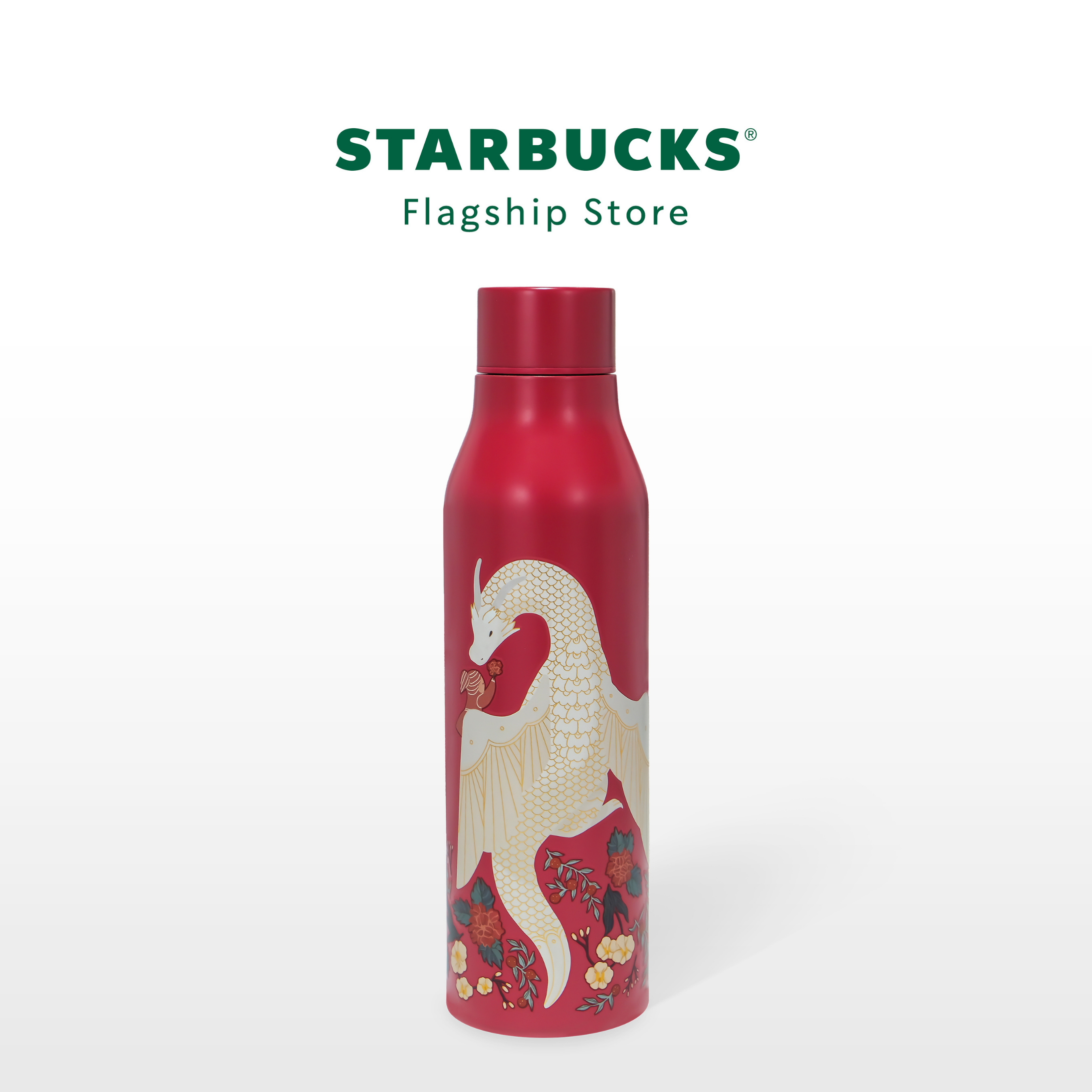 Bình starbucks 13oz ss keeper awaked dragon