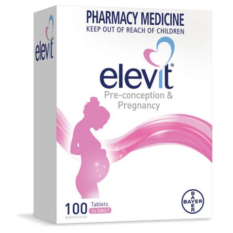 _ Viên Uống Elevit Úc cho bà bầu