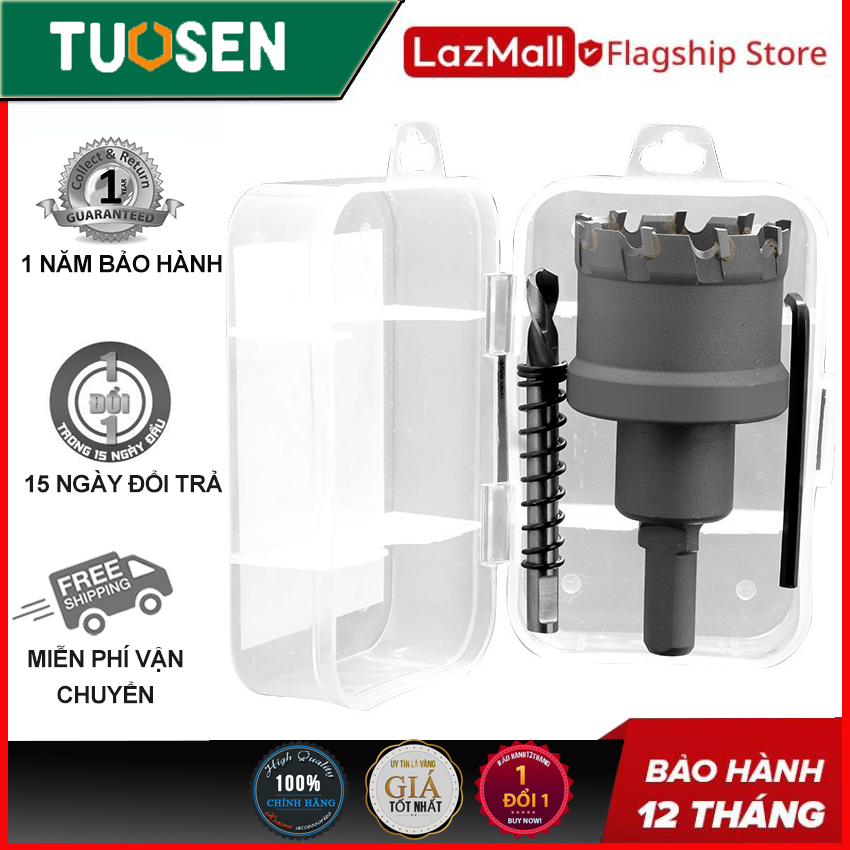 Mũi khoét lỗ tròn đa năng - mũi khoét sắt - mũi khoét gỗ - mũi khoét thạch cao, mũi khoan đa năng TUOSEN