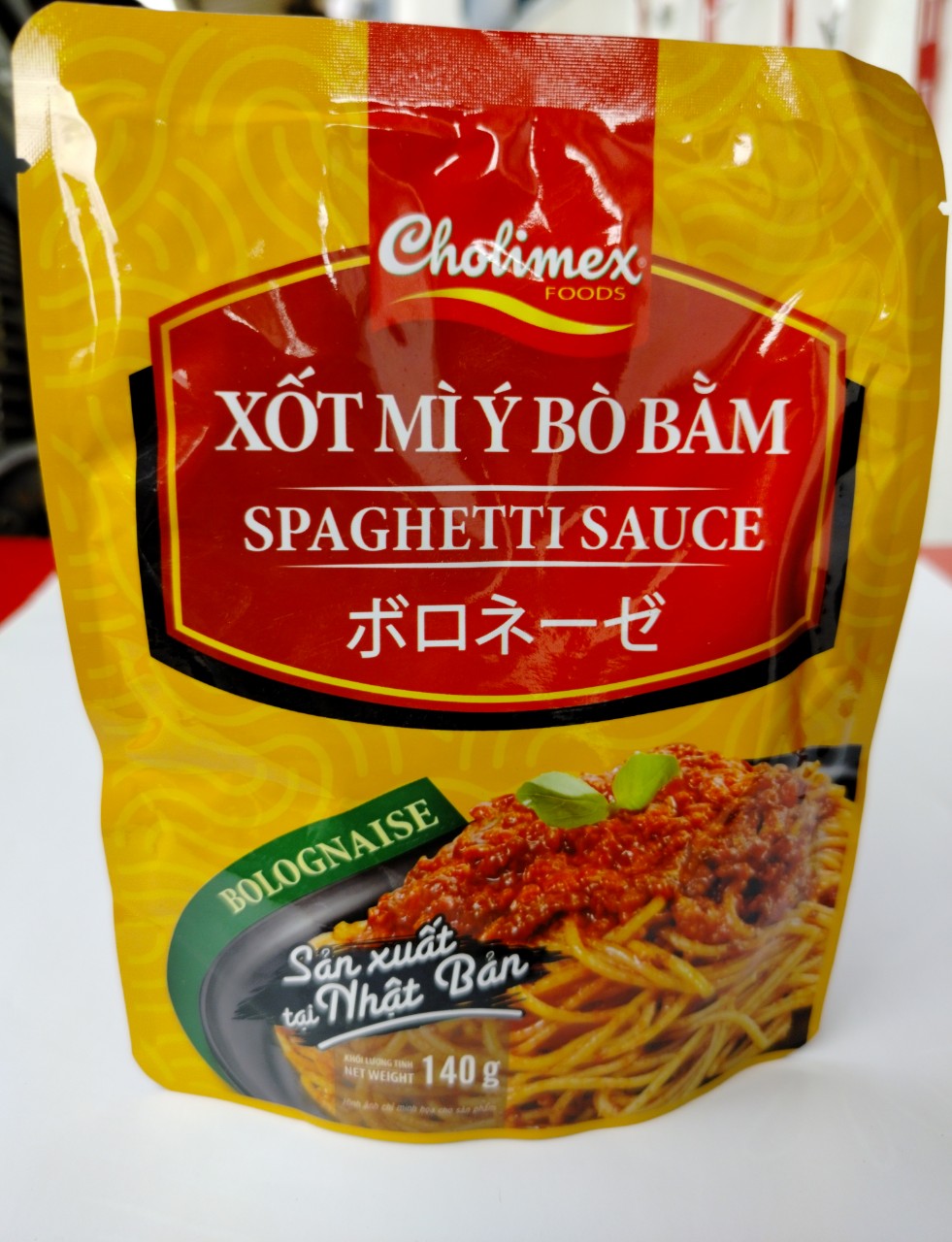 Xốt mì ý bò bằm