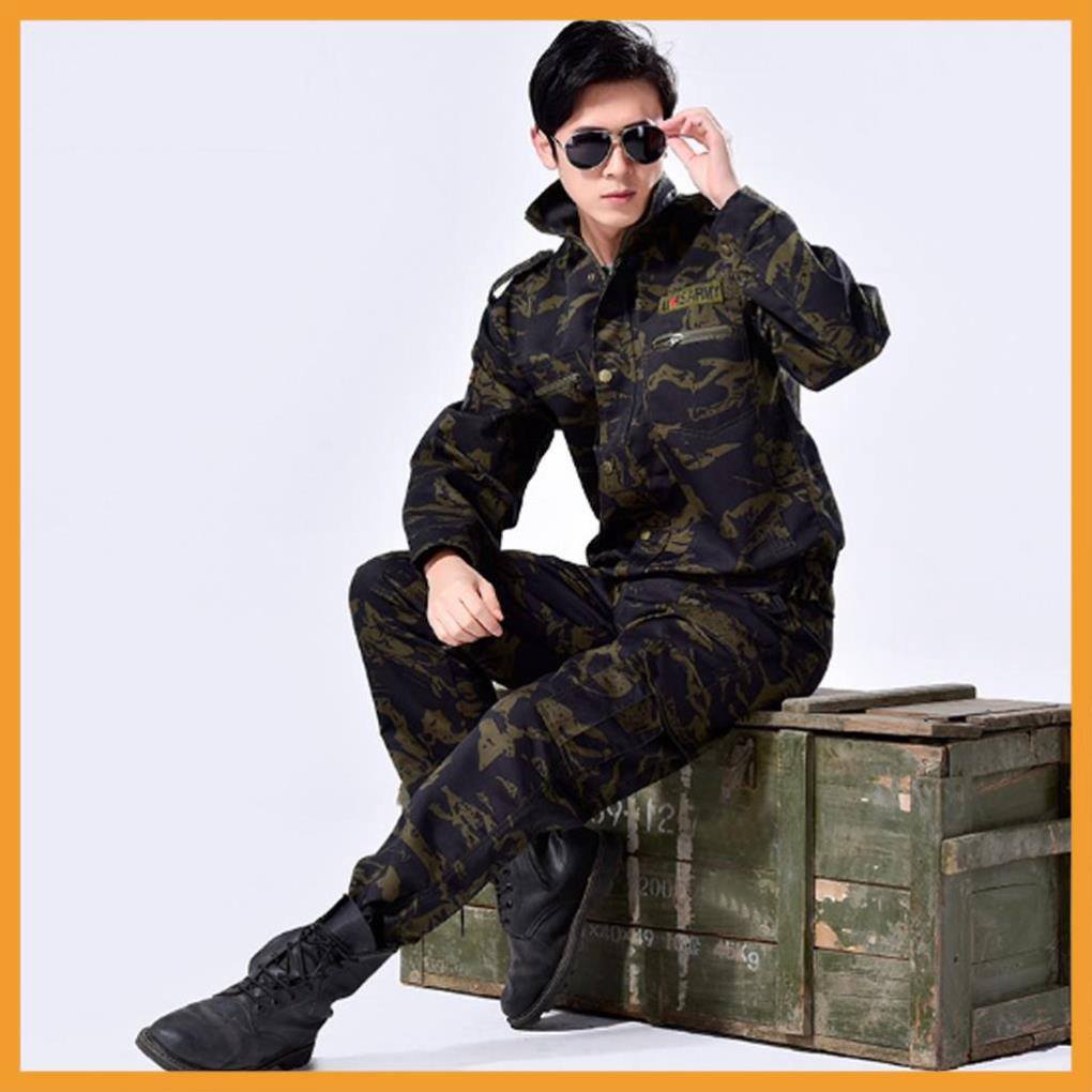 Quần Áo Lính Mỹ US ARMY Giá Rẻ - Quần Túi Hộp Nam Kiểu Lính - Quần Áo Rằn Ri Lính Mỹ