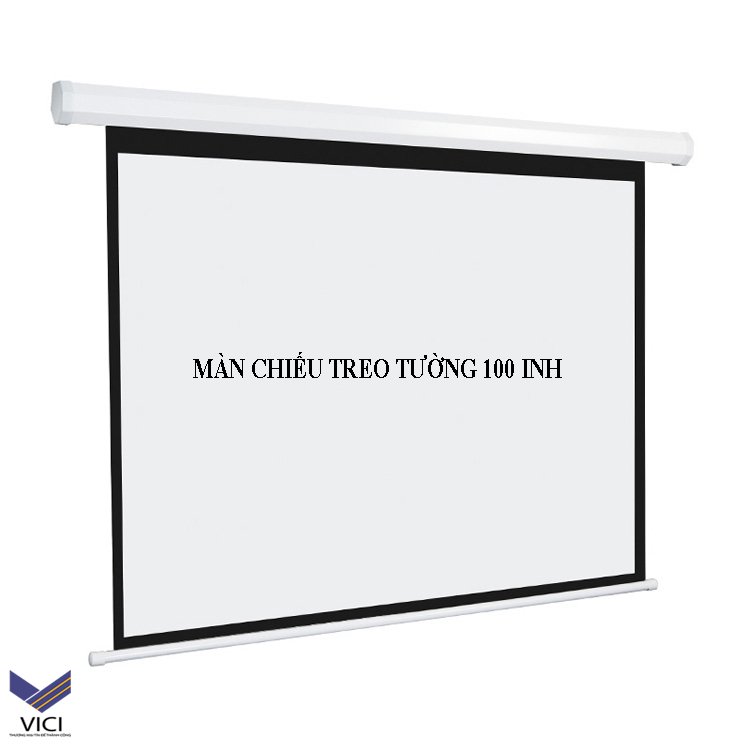 Màn chiếu treo tường 100inch - 1m78 x 1m78